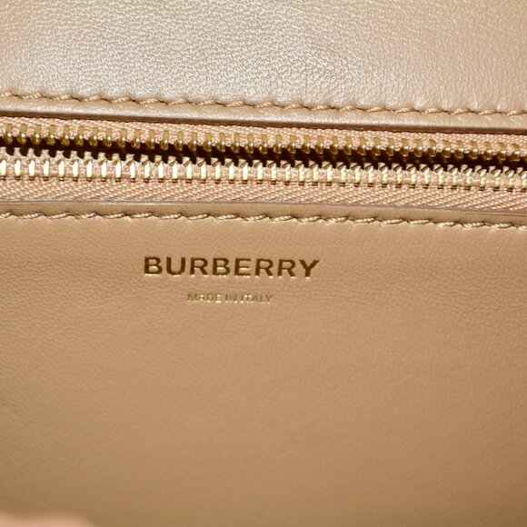NWT BURBERRY CROSSBODY CALFSKIN EMBOSSED MONOGRAM MEDIUM TB BAG - Picture 12 of 12